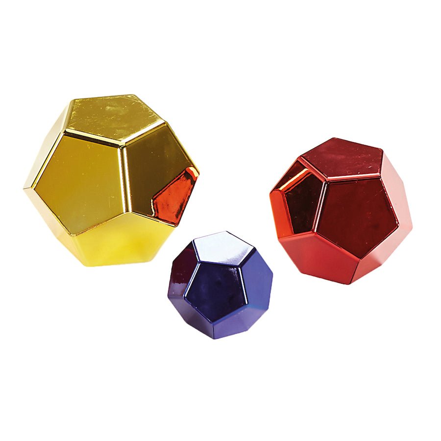 Marvellous Metallics Coloured Boulder Blocks 3pk - EASE