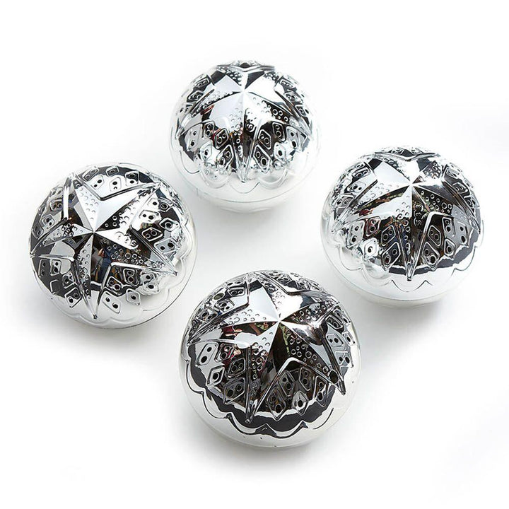 Marvellous Metallics Silver Sensory Balls 4pk - EASE