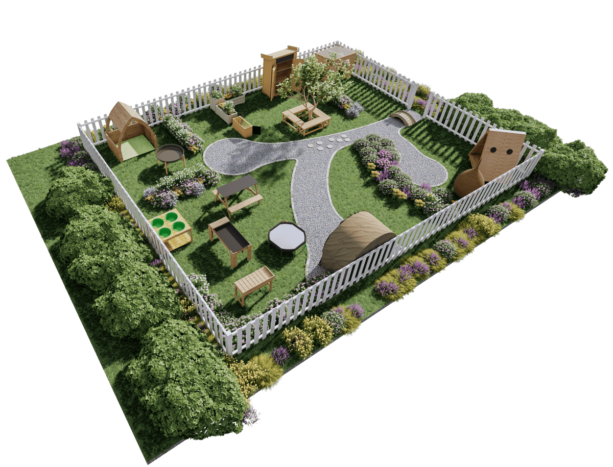 Medium Sensory Garden for Mixed Age - EASE