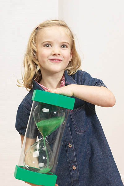 Mega Visual Sand Timer - 1 minute (Green) - EASE
