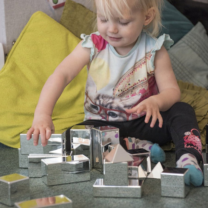 Metallic Assorted Mini Blocks 16pk - EASE