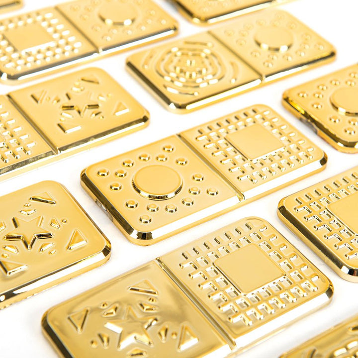 Metallic Matching Domino set 15pk - EASE