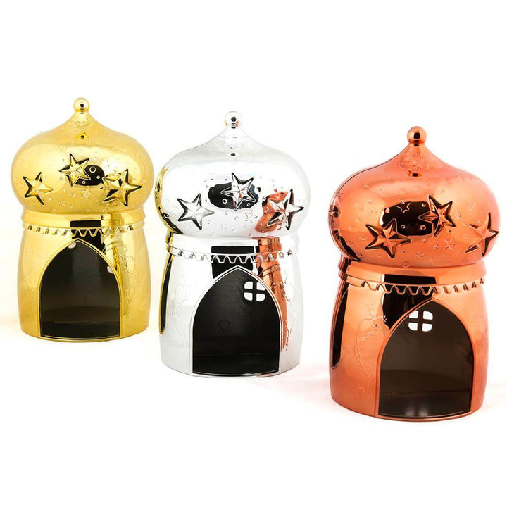 Metallic Small World Fairy House 3pk - EASE