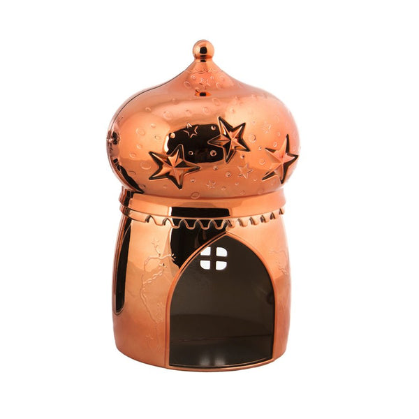 Metallic Small World Fairy House Bronze - EASE