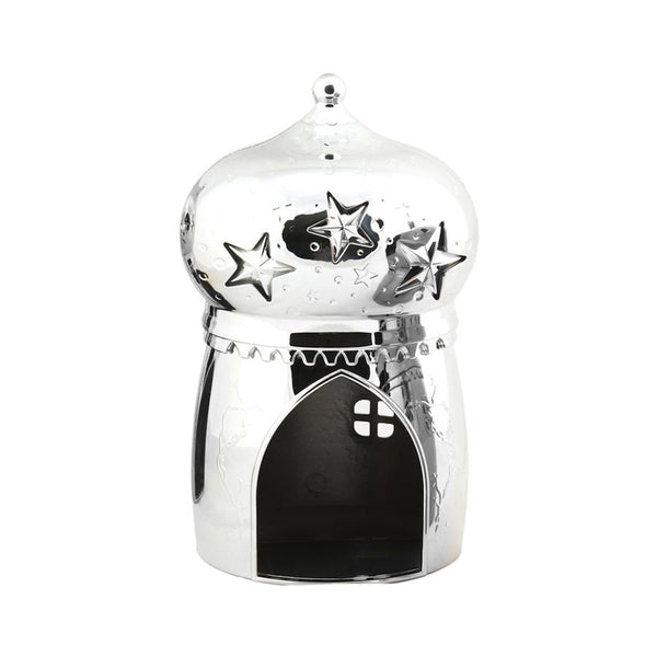 Metallic Small World Fairy House Silver - EASE
