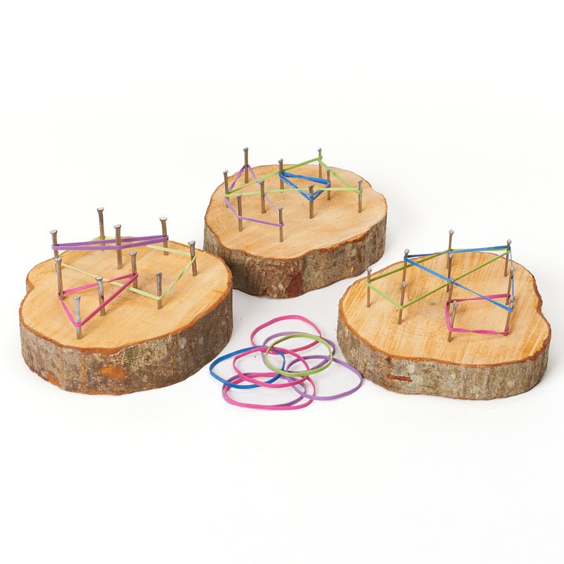 Mini Rustic Geo Boards (3pk) - EASE