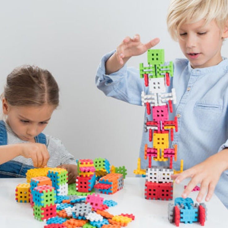 Mini Waffle construction blocks - 500 Pcs - EASE