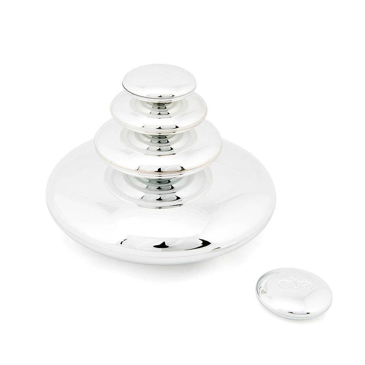 Mirrored Stacking Pebbles Bronze 20pk - EASE