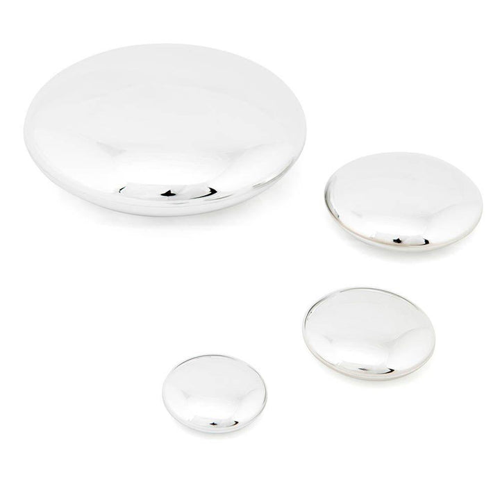 Mirrored Stacking Pebbles Gold 20pk - EASE