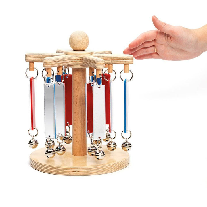 Multisensory Wooden Mirror Chime Carousel - EASE