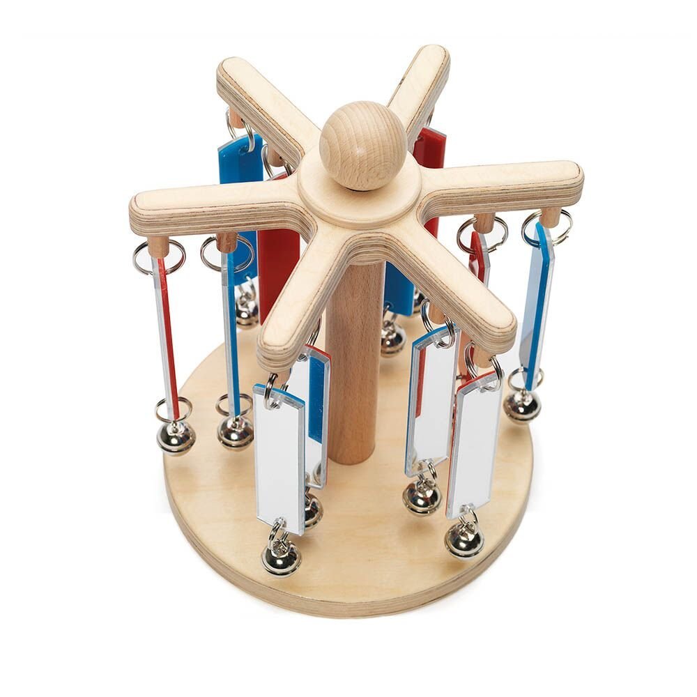 Multisensory Wooden Mirror Chime Carousel - EASE