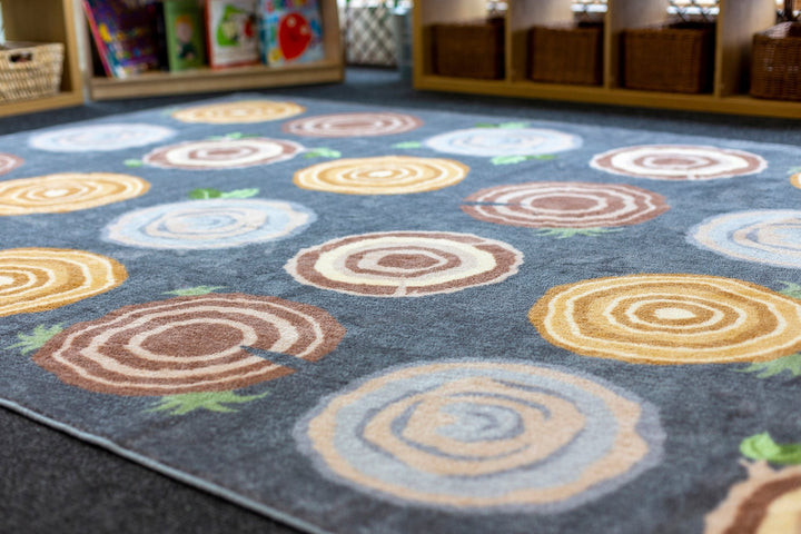Natural World Tree Stump Placement Carpet - EASE