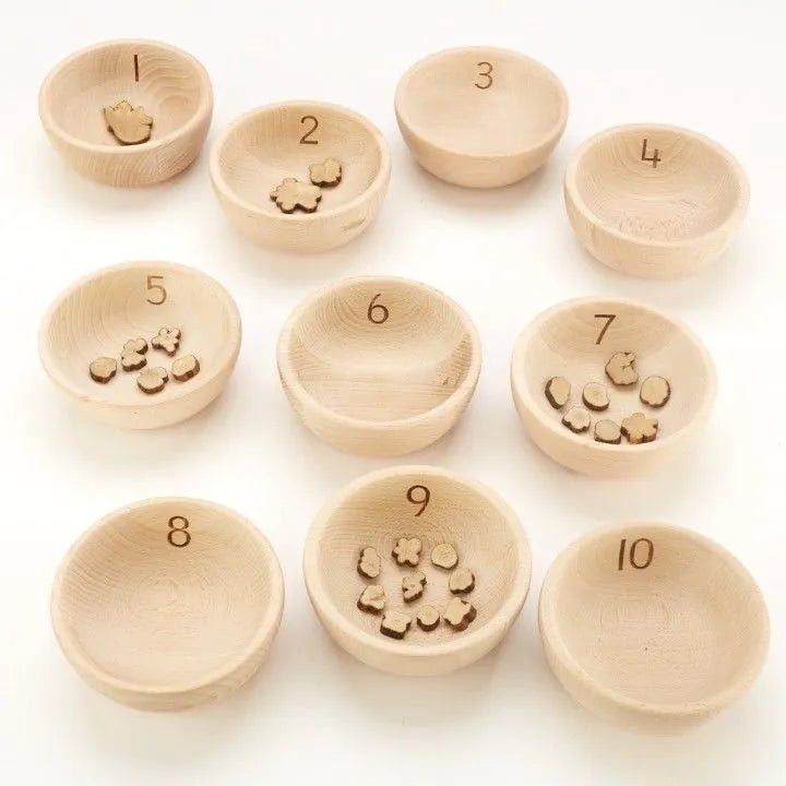 Number Bowls - Pack of 10 - EASE
