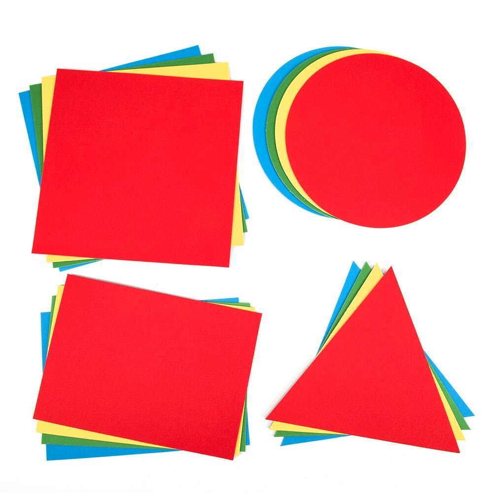 Outdoor Geometric Shapes Mats 16pcs - EASE