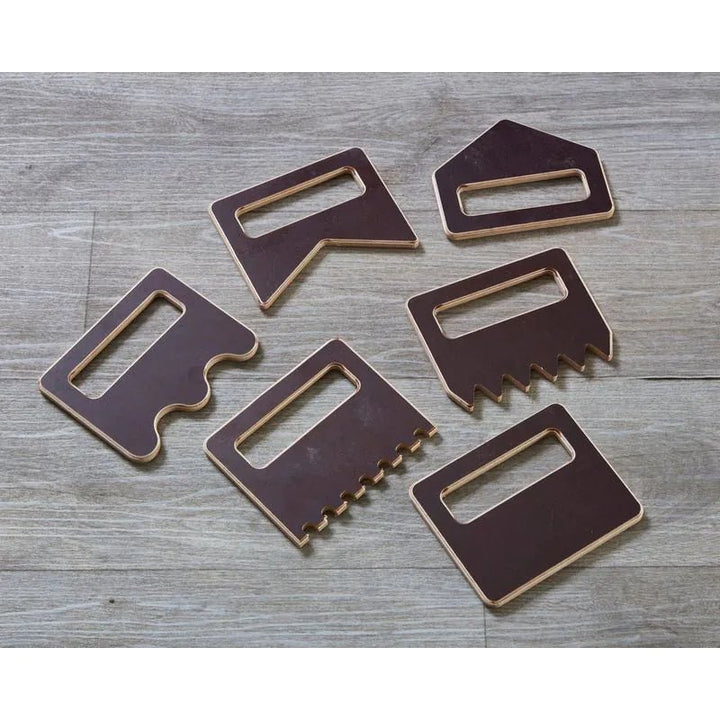 Outdoor Sand Combs 6PK, EASE Outdoor Play
