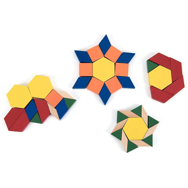 Pattern Blocks Wood (250 pcs) - EASE