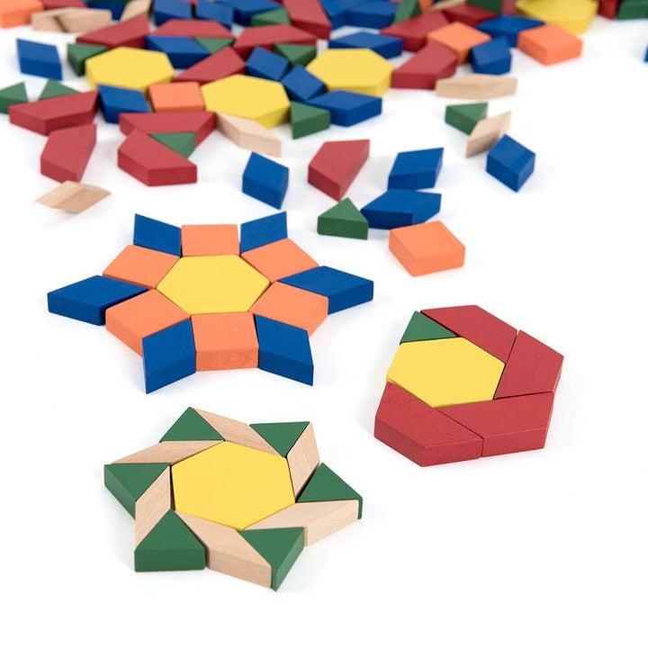 Pattern Blocks Wood (250 pcs) - EASE
