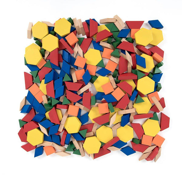 Pattern Blocks Wood (250 pcs) - EASE