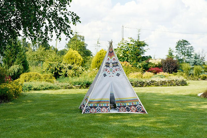 Patterned Indian Teepee Tent - EASE