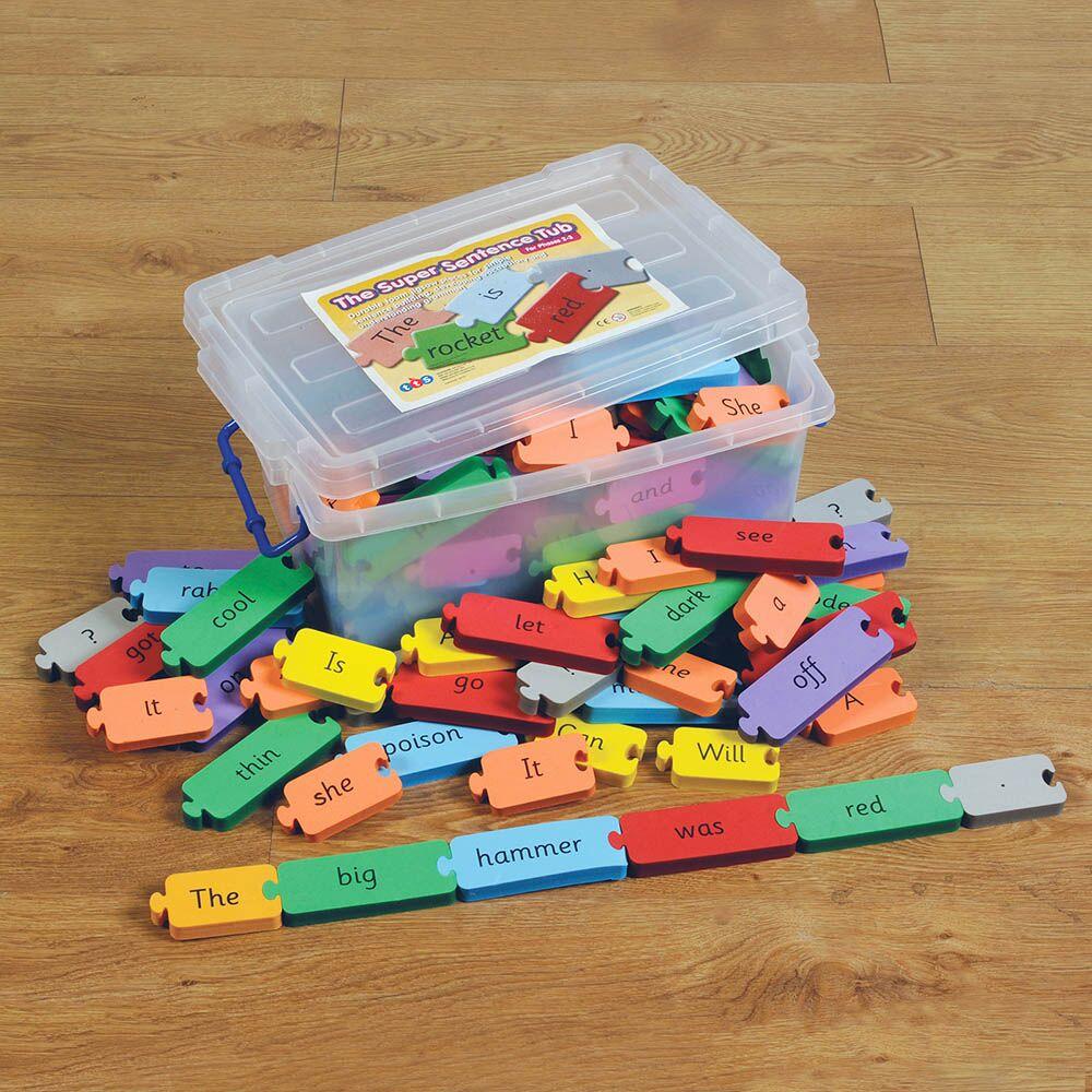 Phonics Super Sentence Tub Phase 4 - 6 - EASE