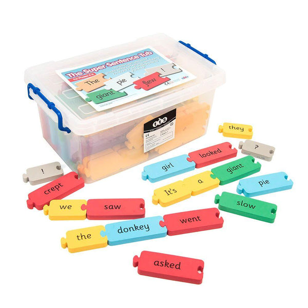 Phonics Super Sentence Tub Phases 2 - 3 - EASE