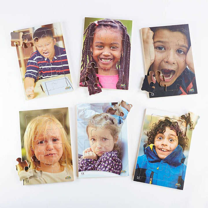 Photographic Emotions Jigsaw Puzzle 6pk - EASE