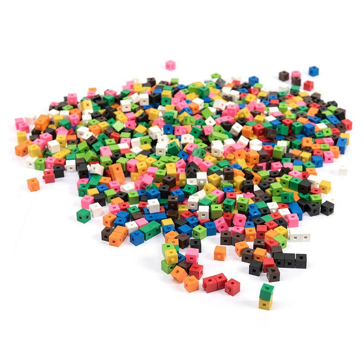 Plastic Interlocking Colour Cubes 1000pk - EASE