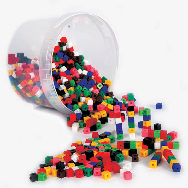 Plastic Interlocking Colour Cubes 1000pk - EASE
