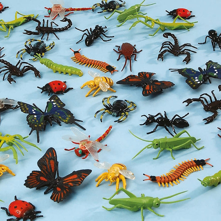 Plastic Minibeasts Pack 48pk Early Years| Mathematics| Sorting ...