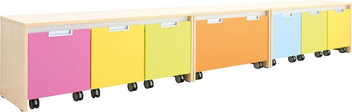 Quadro - set 110, maple/white - EASE