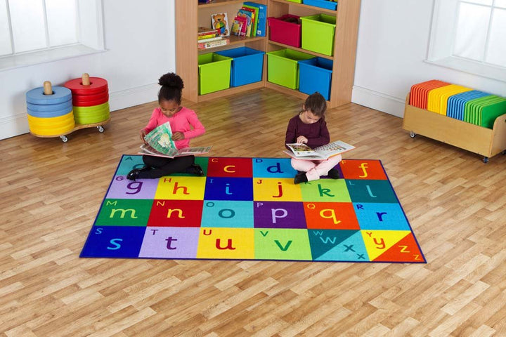 Rainbow Alphabet Carpet - EASE