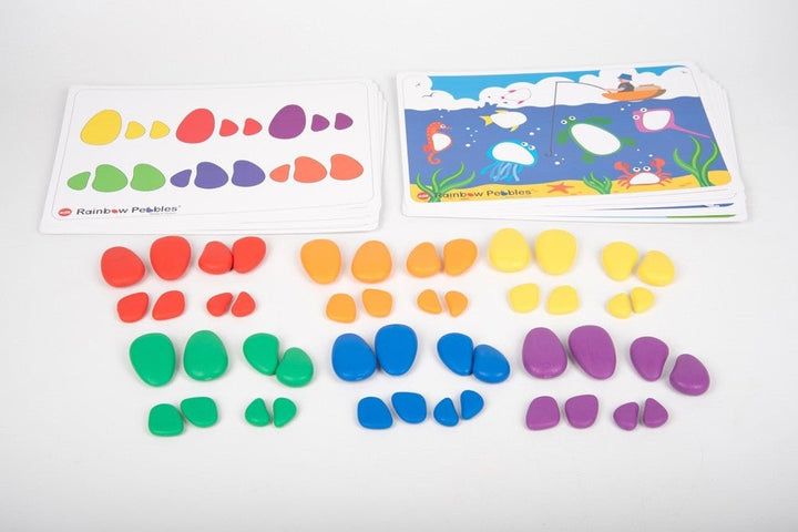 Rainbow pebbles activity set - EASE