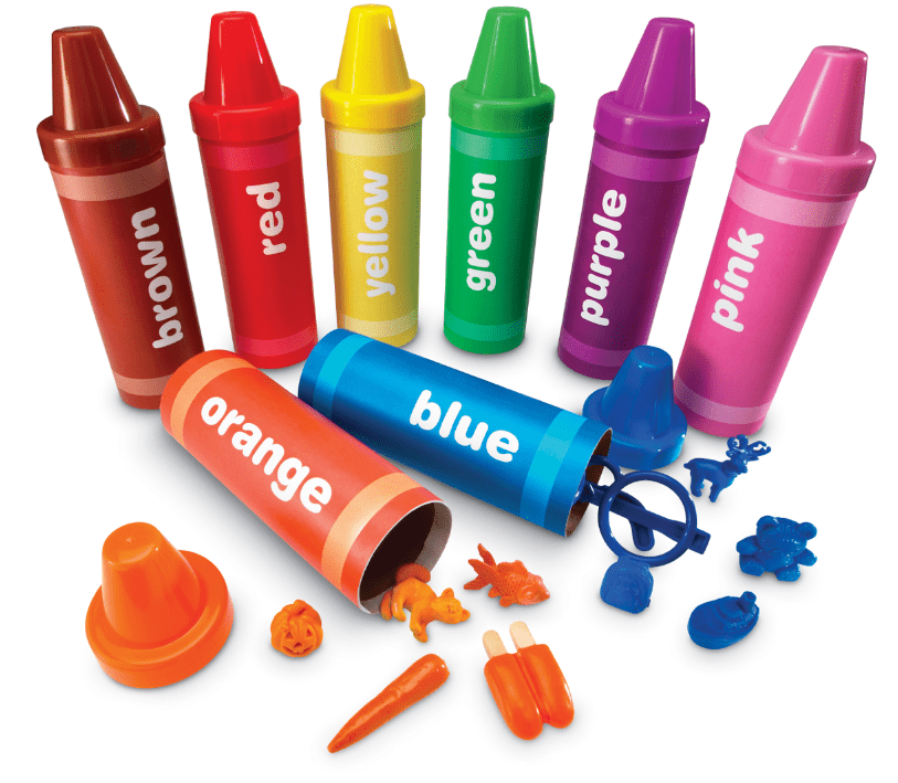 Rainbow Sorting Crayon - EASE