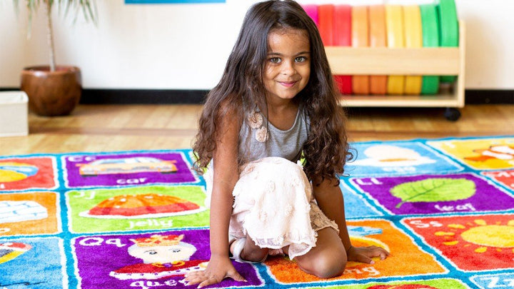 Rectangle Alphabet Mat - EASE