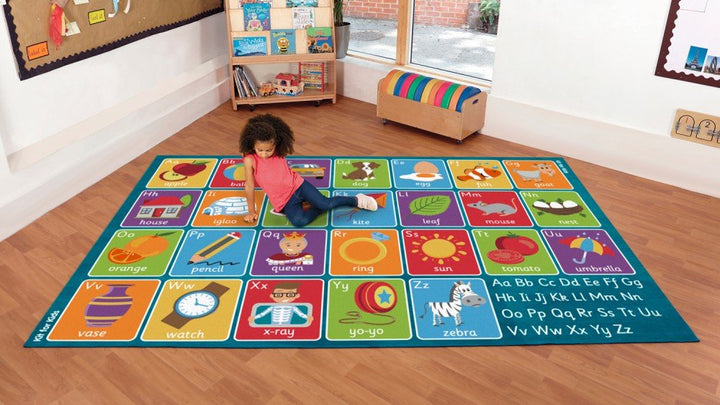 Rectangle Alphabet Mat - EASE