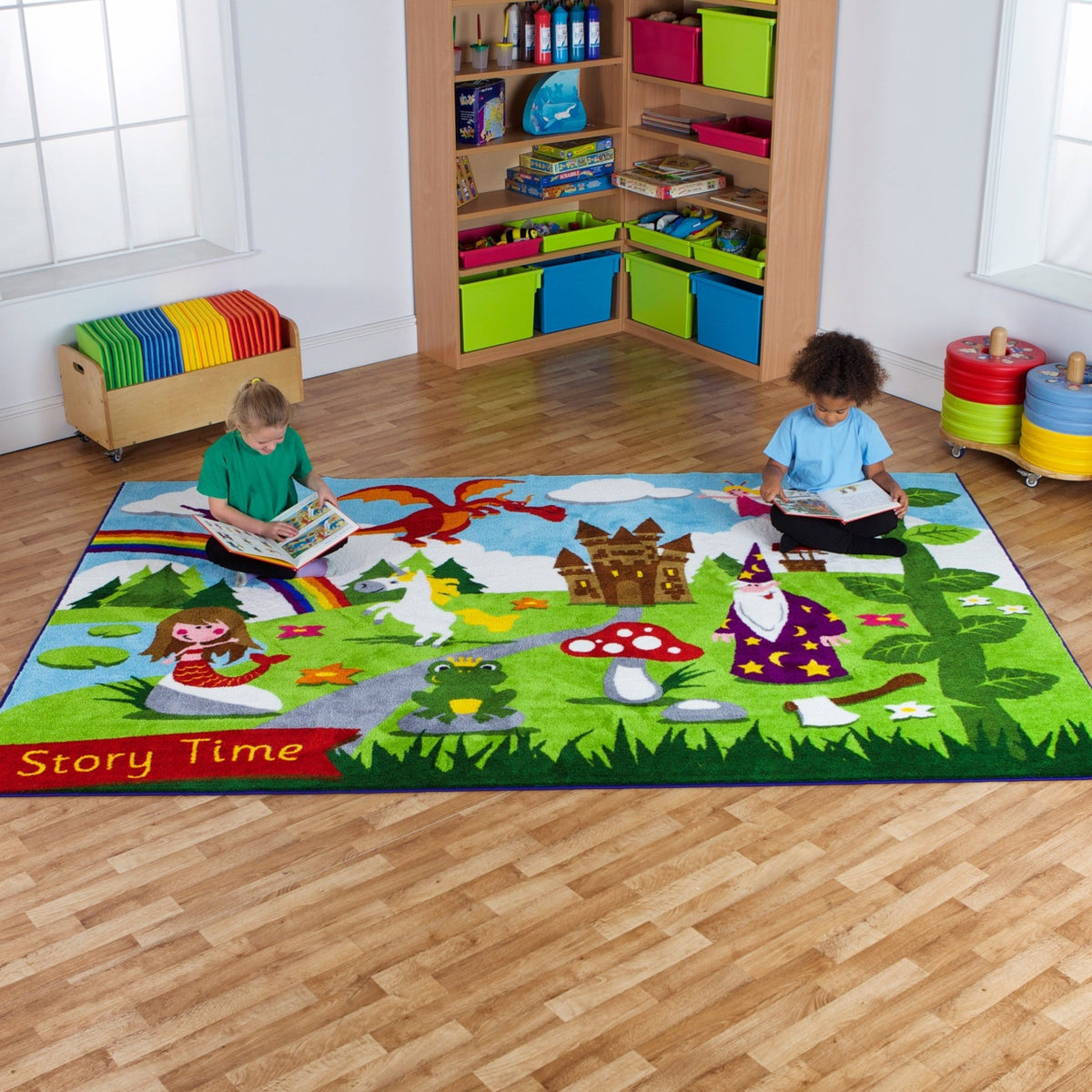 Rectangle Story Time Carpet - EASE
