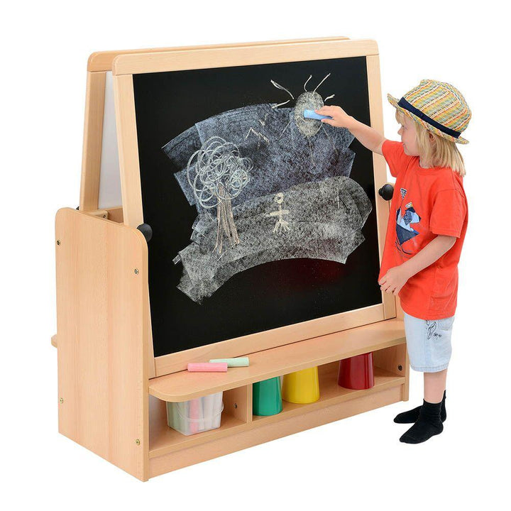 Room Scenes Double Easel with Storage - EASE