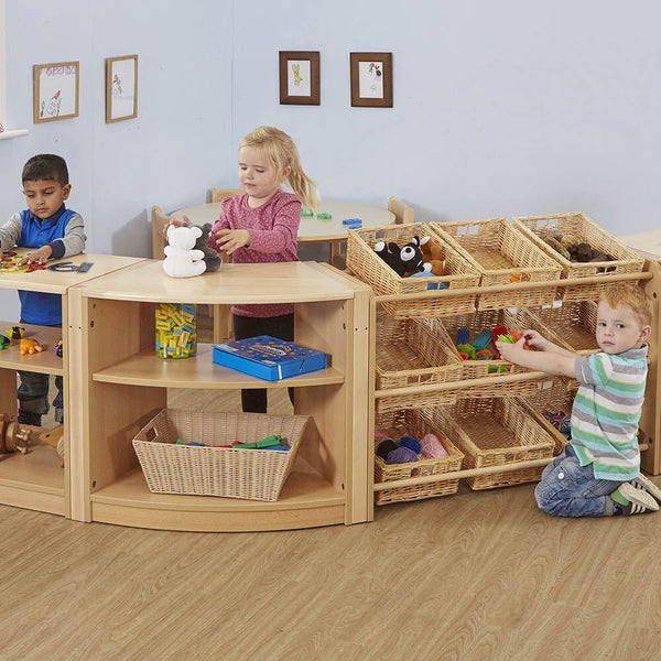 Rushton Early Years Natural Wooden Furniture Set - EASE