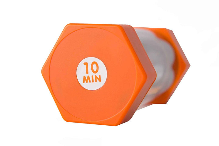 Sand Timer 16cm 10 Minutes Orange - EASE