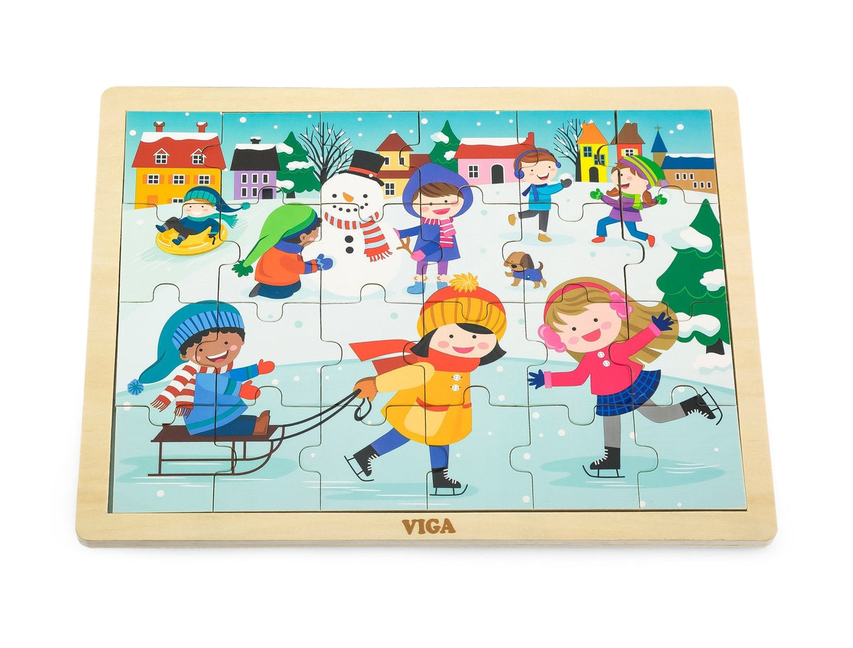 Season Puzzle - Winter - EASE