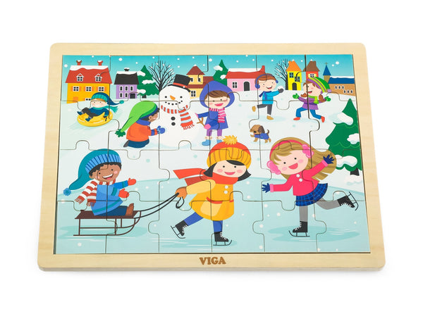 Season Puzzle - Winter - EASE
