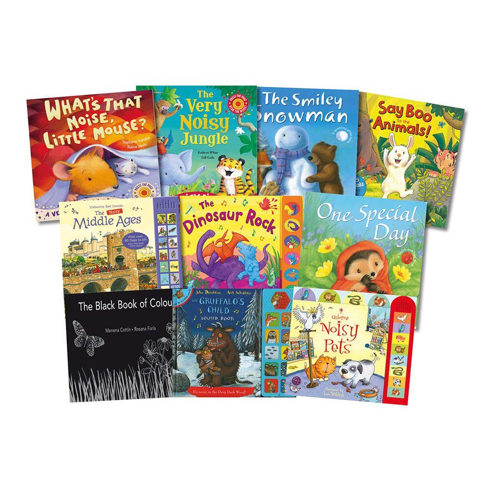 Sensory Sound and Pop Up Book Packs 10pk - EASE
