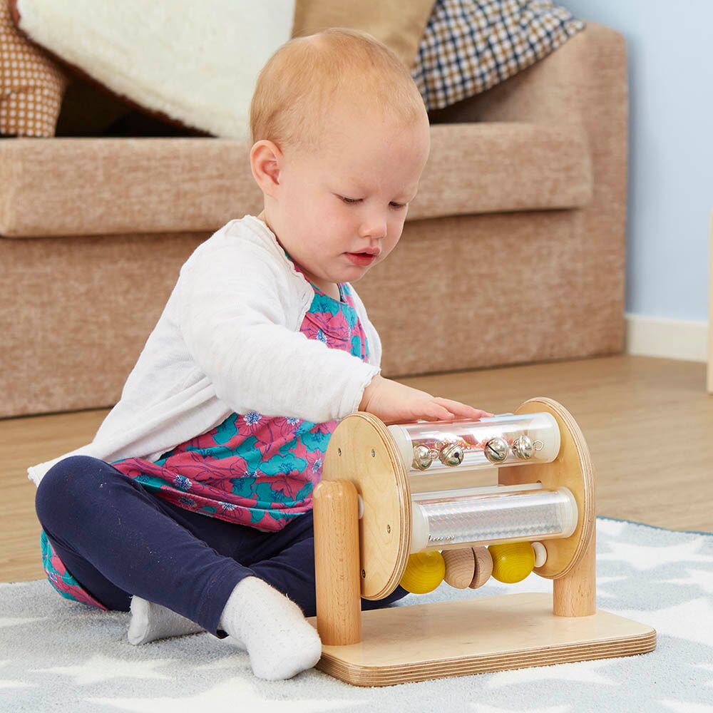 Sight and Sound Sensory Wooden Drum - EASE