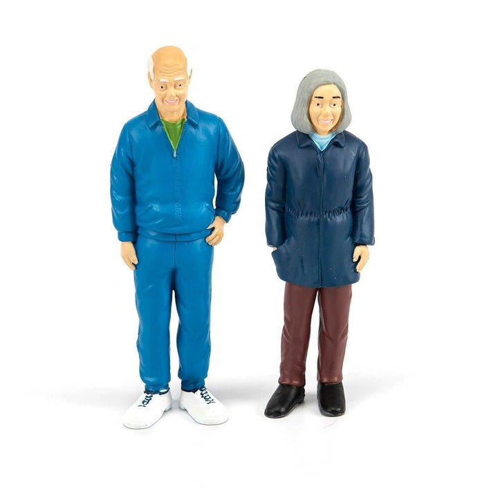 Small World Plastic Block People White Family Accessories| Dolls ...