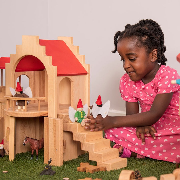 Small World Wooden Castle Set - EASE