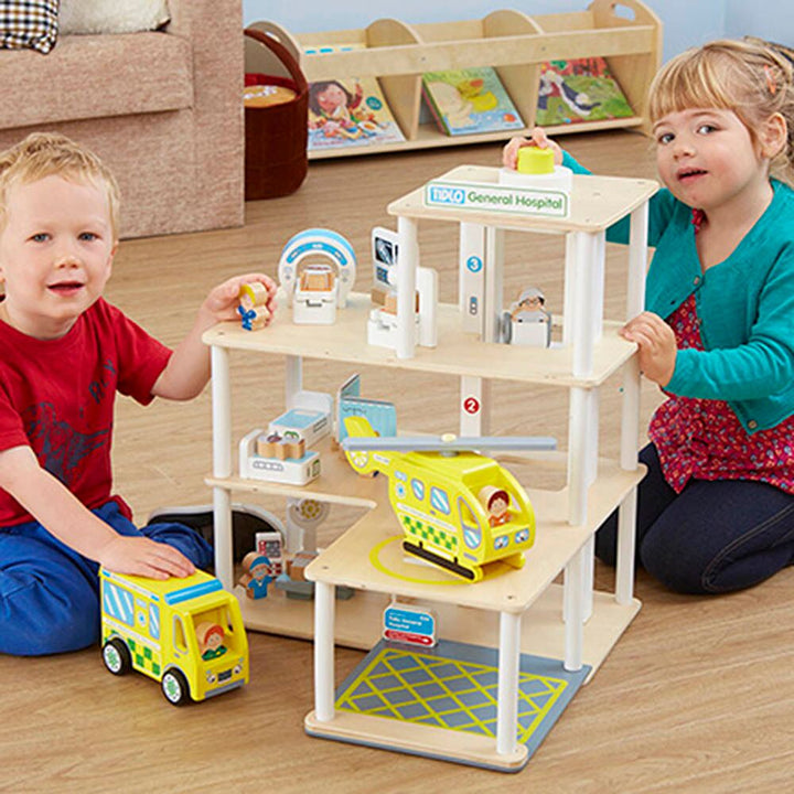 Small World Wooden Hospital Set - EASE