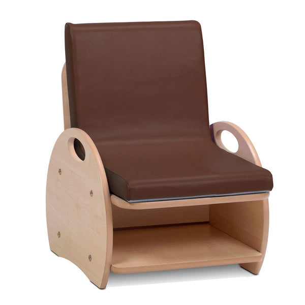 Soft Sofa Seating - Armchair (Brown vinyl) - EASE