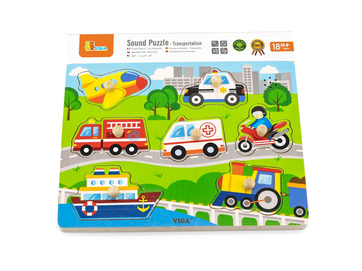 Sound Puzzle - Transportation - EASE