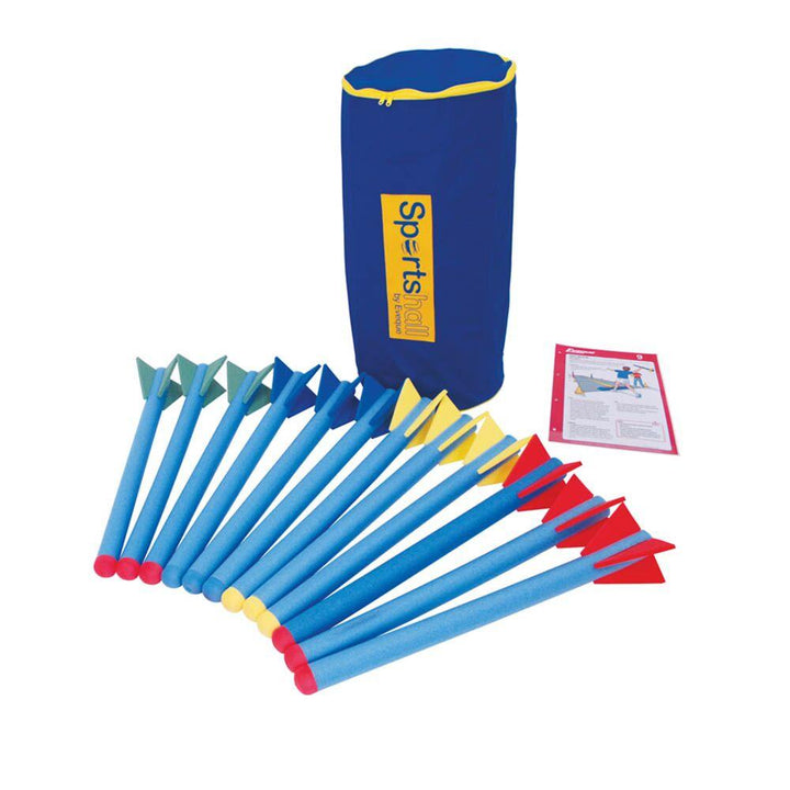 Sportshall Athletics Foam Javelin Pack - EASE
