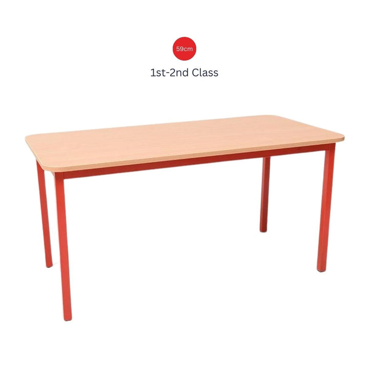 Rectangular Student Table Steel Rectangular School Table All Options – EASE